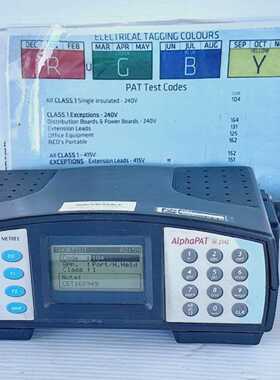 Metrel AlphaPAT MI2142 Portable Appliance Tester 1st