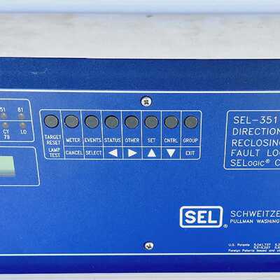 Schweitzer SEL351 Directional Overcurrent Reclosing Relay 03