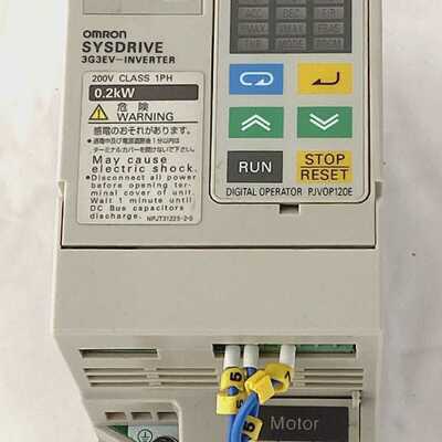 Omron 3G3EVAB002CE Sysdrive Inverter 0.2kW 200V AC Drive