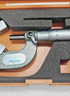 Mitutoyo 114102 VM325 VAnvil Micrometer CALIBRATED THROUGH 2