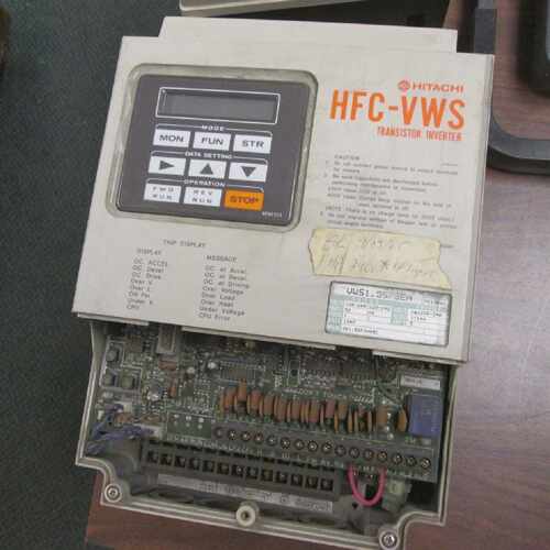 Hitachi HFCVWS AC Drive VWS15SF3EH 1HP Used