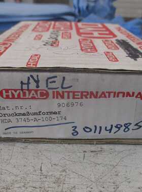 Hydac压力传感器HDA3745A100174全新剩余