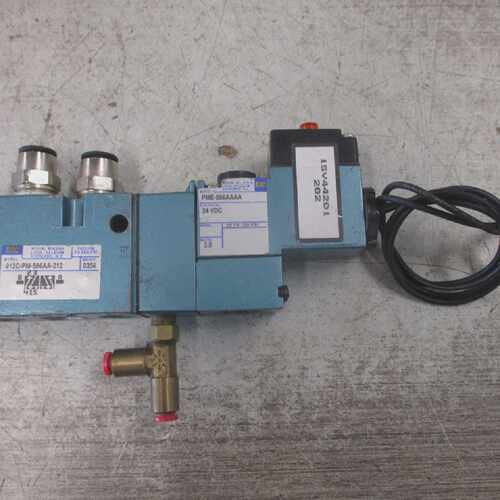 MAC电磁阀812CPM596AA212VAC150PSI二手