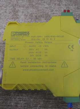 Phoenix接触式安全继电器2981813PSRSPP24DCESD4X130输入24VDC输