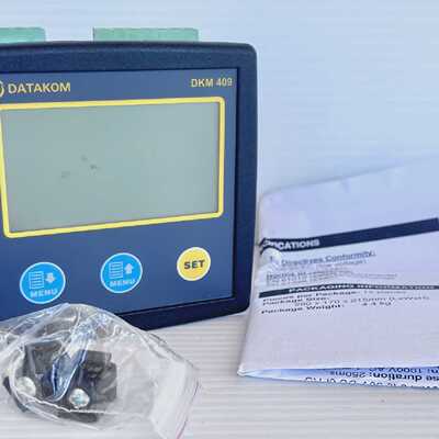Datakom DKM409 Network Analyzer Analyser 92x92mm 170275VAC 0
