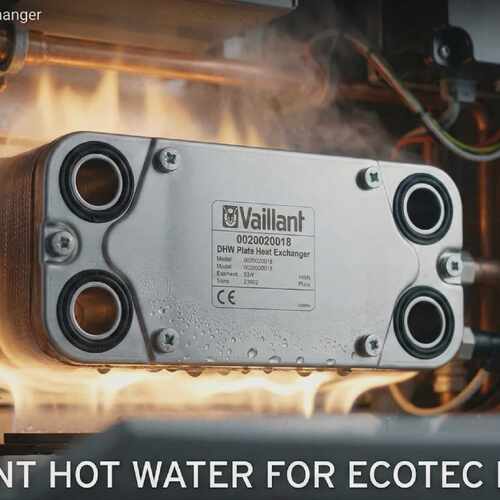 Vaillant 0020020018 DHW Plate Heat Exchanger 11 13 Plates
