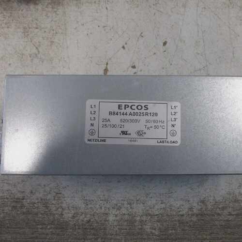 Epcos Line Filter B84144 A0025R120 25A 520300V 5060Hz Used