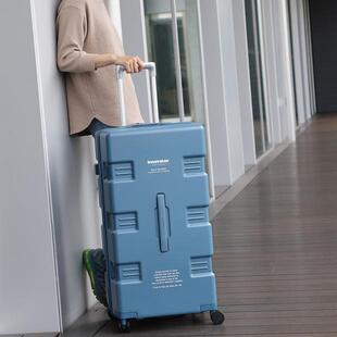 日本代购工业风大容量万向轮登机托运旅行拉杆男女Innovator行李