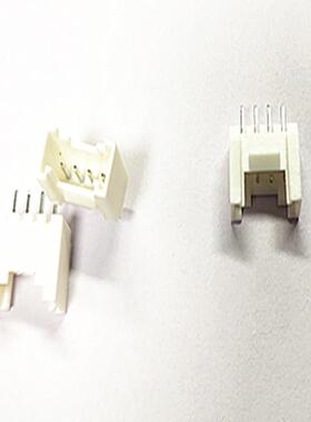 包邮PHB-4A 2.0mm间距 4P 直针针座 带卡扣 白色插座4P 2000个/包