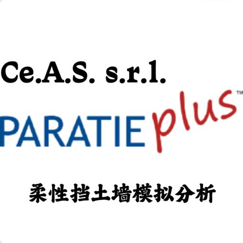 Ce.A.S. s.r.l. ParatiePlus 26.0.1 柔性挡土墙模拟分析安装咨询