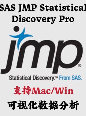 SAS JMP Statistical Discovery Pro 18.0.1 安装咨询指导服务