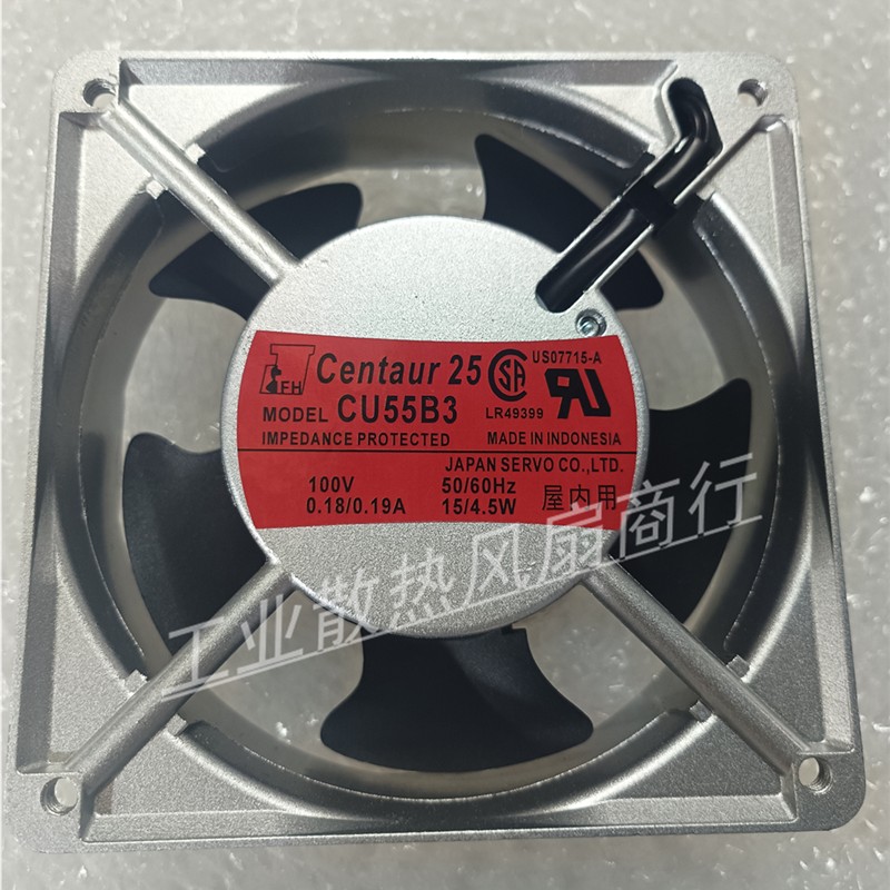 新款原装伺服SERVO CENTAUR CU55B3 100V 16/14.5W 12CM 交流现货