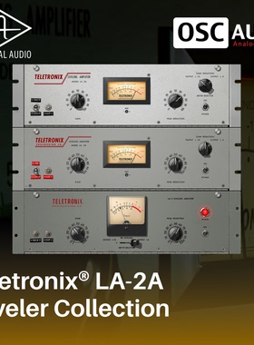 正版UAD Teletronix LA-2A Leveler 经典光学电子管人声压限合集
