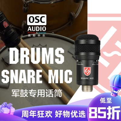LautenAudio麦克风录制军鼓