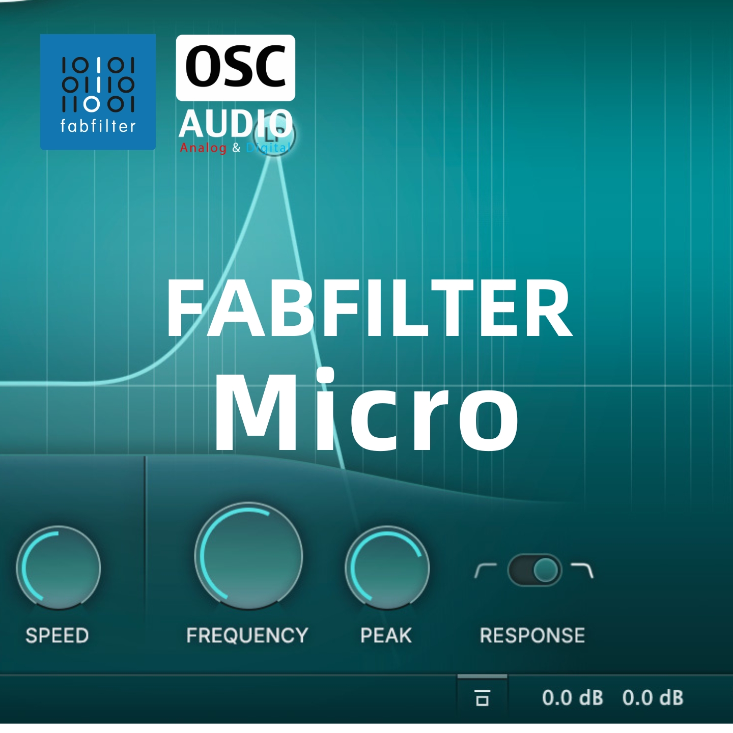 正版 FabFilter肥波 Micro 迷你合成器 基础波形