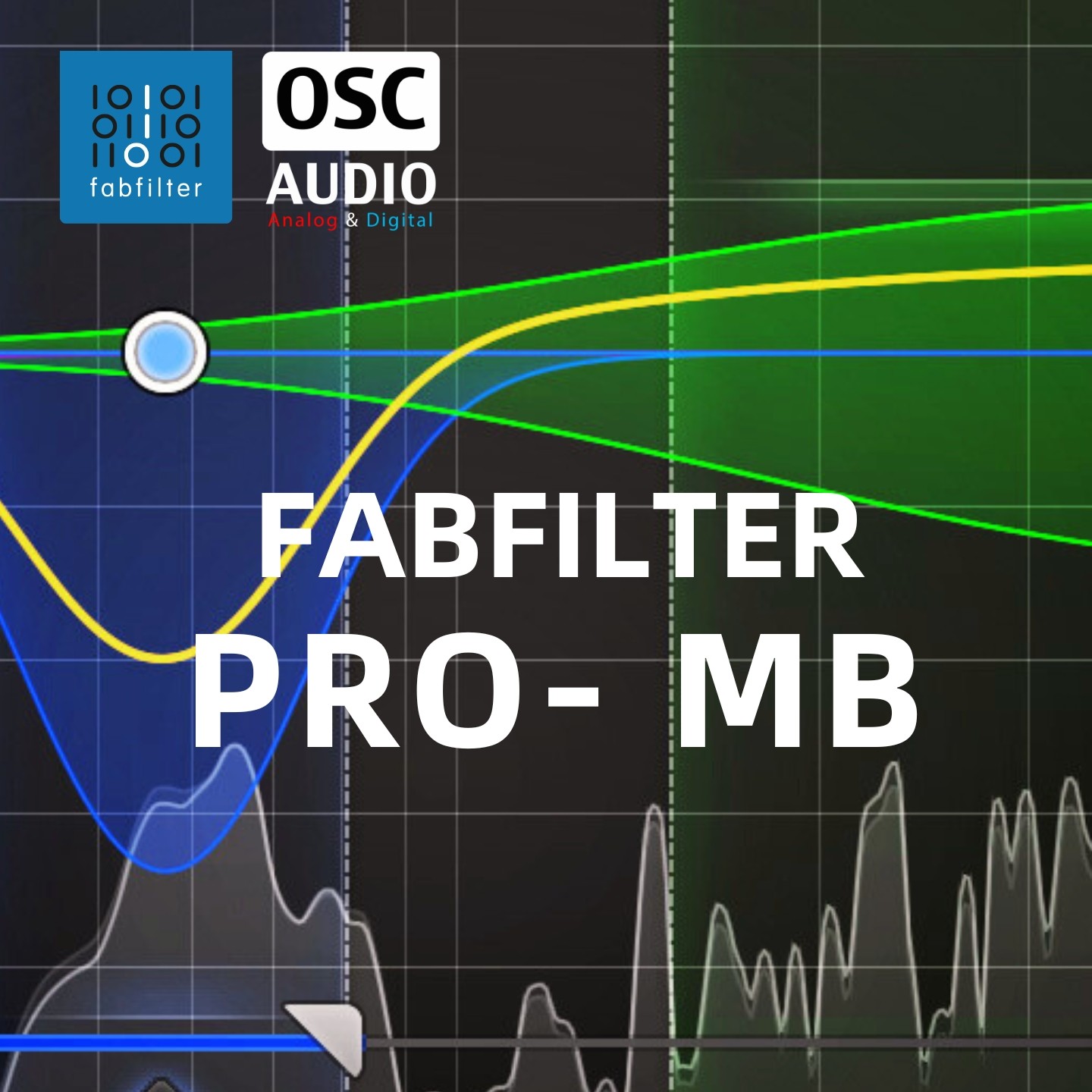 正版FabFilter肥波 Pro-MB 多段压缩器 六段均衡动态控制