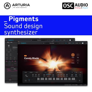 正版Arturia Pigments 7 全新引擎 编码界面现代一体化软件合成器
