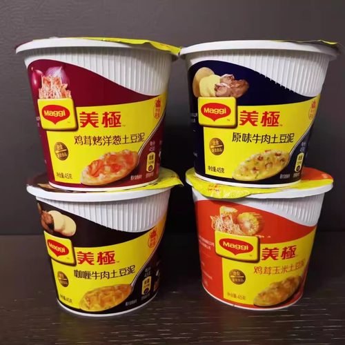 美极土豆泥方便即食旅行居家懒人
