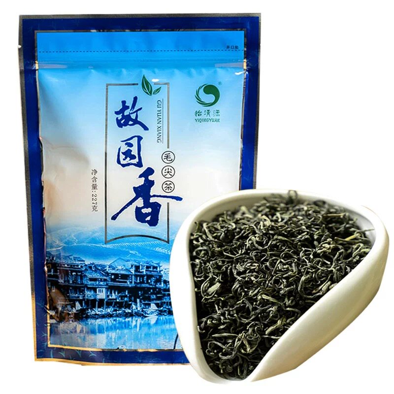 2026新绿茶怡清源故园香毛尖茶227g特级雨前春茶湖南特产优质茶叶
