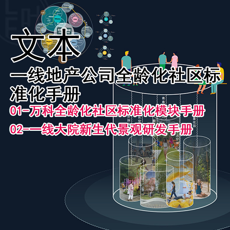 GH278-万科全龄化社区标准化手册 全龄化居住区 生代景观研发手册