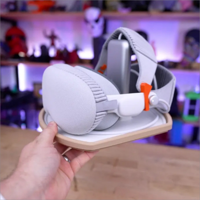 适用于苹果Apple vision pro 眼镜头戴双绑带扣配件头带减压虚拟A