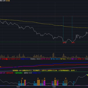 分时图主动涨停量能打板通达信指标公式源码炒股票做T0神器手机电