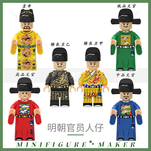 中古代明朝皇帝锦衣卫文官KT1094
