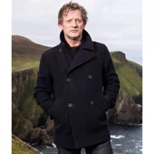 商务休闲男 任务6明星同款 欧美风电影不可能 毛呢大衣短款 秋冬季