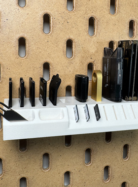 洞洞板配件 Micro SD tf 内存卡 U 盘多功能收纳盒 收纳架