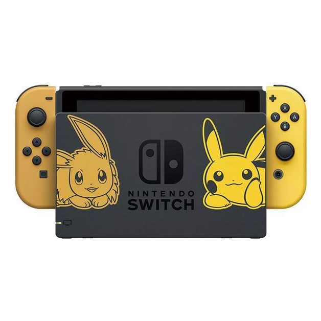 任天堂switch 宝可梦主机 皮卡丘主机 限定版  精灵宝可梦版 全新