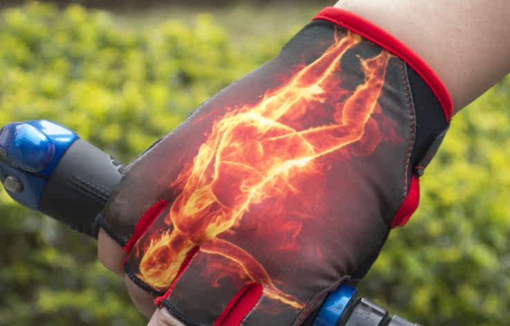 Gants pour vélo mixte RI SHENG - Ref 2244022 Image 5