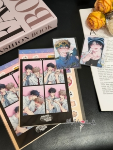 【纸片人】韩漫周边韩国正品负面恋情小卡/四宫格贴纸套装