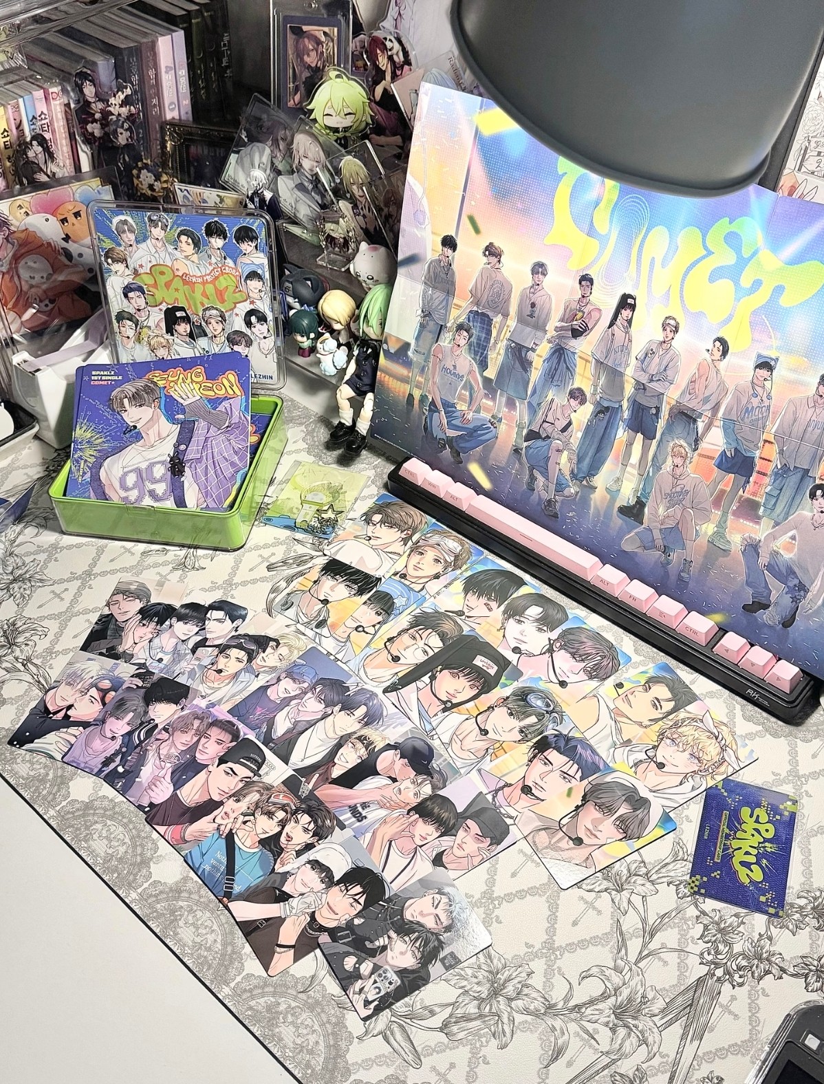 【纸片人】韩漫周边韩国正品狗头2025台历全套全新未拆