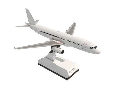 飞机空中客车适合自己纸模型
