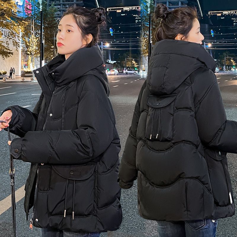 羽绒棉衣女短款冬季棉服新款洋气韩版宽松加厚休闲女生士棉袄