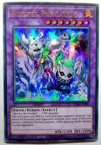 游戏王 美英一刷 BLAR-EN082 UR 召唤兽 普尔加托里奥 L7A