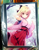 冲田总司 FGO 樱SABER 会场限定 牌套 游戏王动漫妹套 卡套 FATE