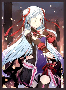 游戏王动漫妹套 刀剑神域 剧场版 SAO 尤娜 限定 卡套 牌套 OE2