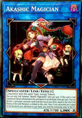 游戏王 美英一刷 SHVA-EN052 SR   虚空俏丽魔术师 DL2  G4B