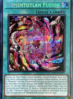 游戏王美英一刷MP25-EN073 SER冥骸融合－冥铭途结合 融合 KN2