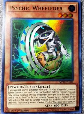 游戏王 美英一刷 MP20-EN014  UR 念力控轮人 DD1