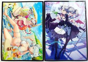 游戏王动漫妹套 白银之城 的召使 拉比林斯  限定 卡套 牌套 FB2