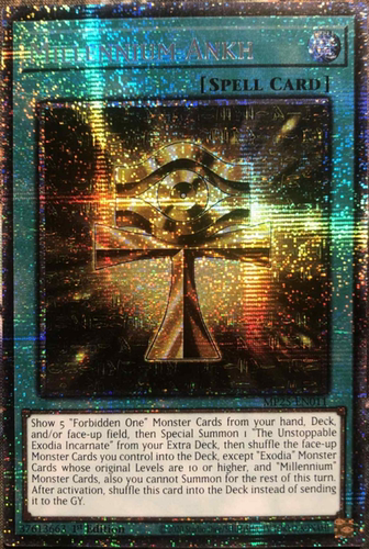 游戏王MP25-EN011 STAR 仟年十字 千年十字架 LT1