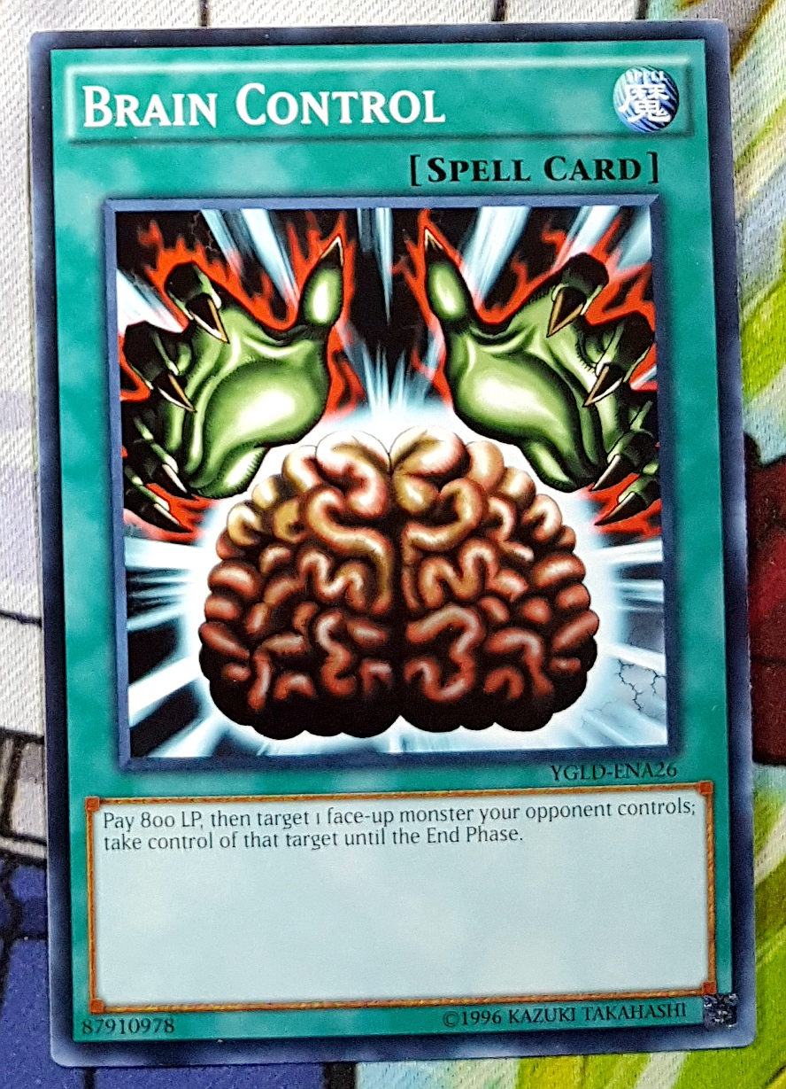 游戏王美英一刷 YGLD-ENA26 N 洗脑 HD2