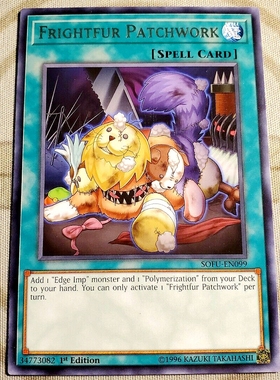 游戏王 美英非刷 SOFU-EN099 R 魔玩具补缀  G3B