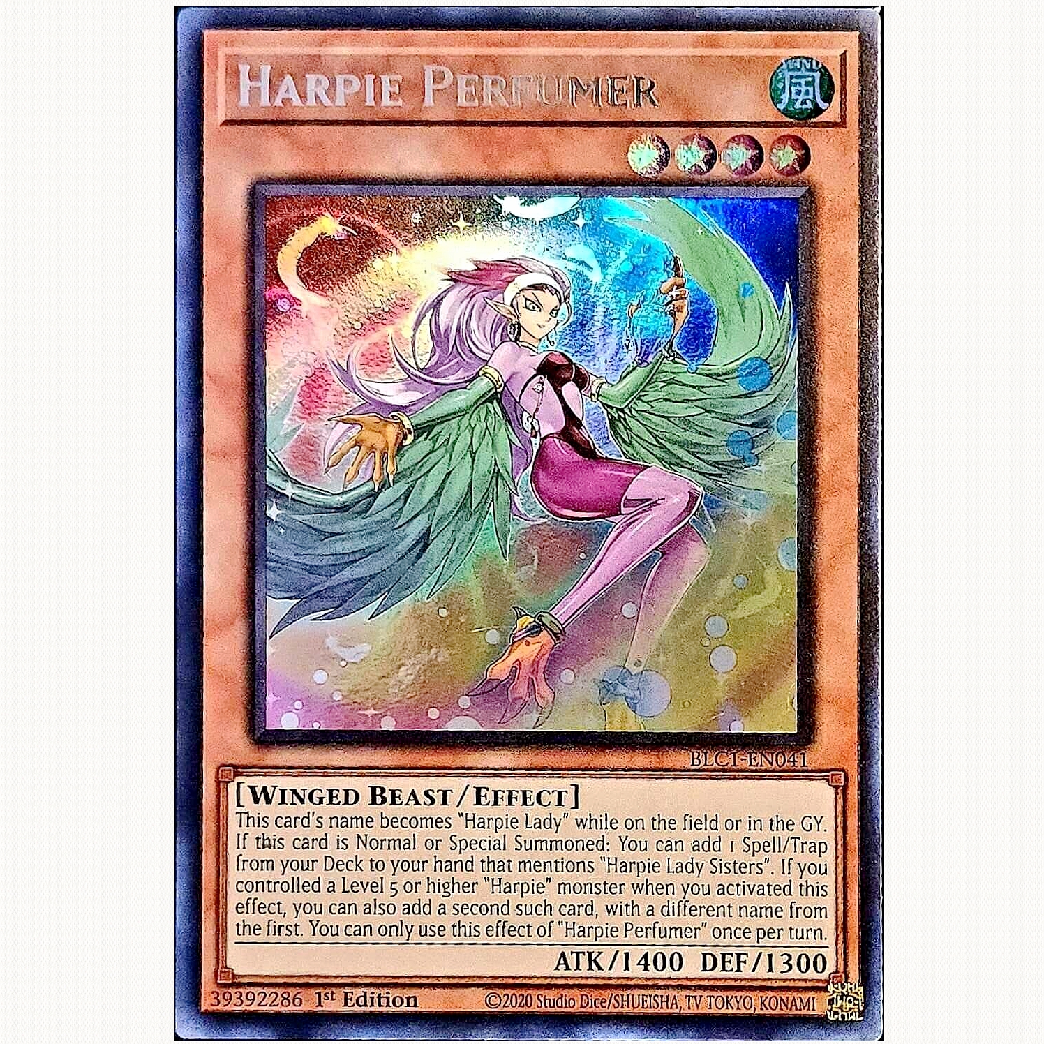 KONAMI闪卡HarpiePerfumer