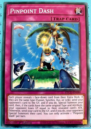 游戏王  美英一刷 ETCO-EN080 N  一点冲夺法 FD1