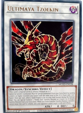 游戏王 美英一刷 MGED-EN138 金字R 奥特玛雅·卓尔金 R2B KQ2