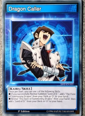 游戏王 美英一刷 SS02-ENAS3 N 唤龙者 海马 技能 N2A SS3