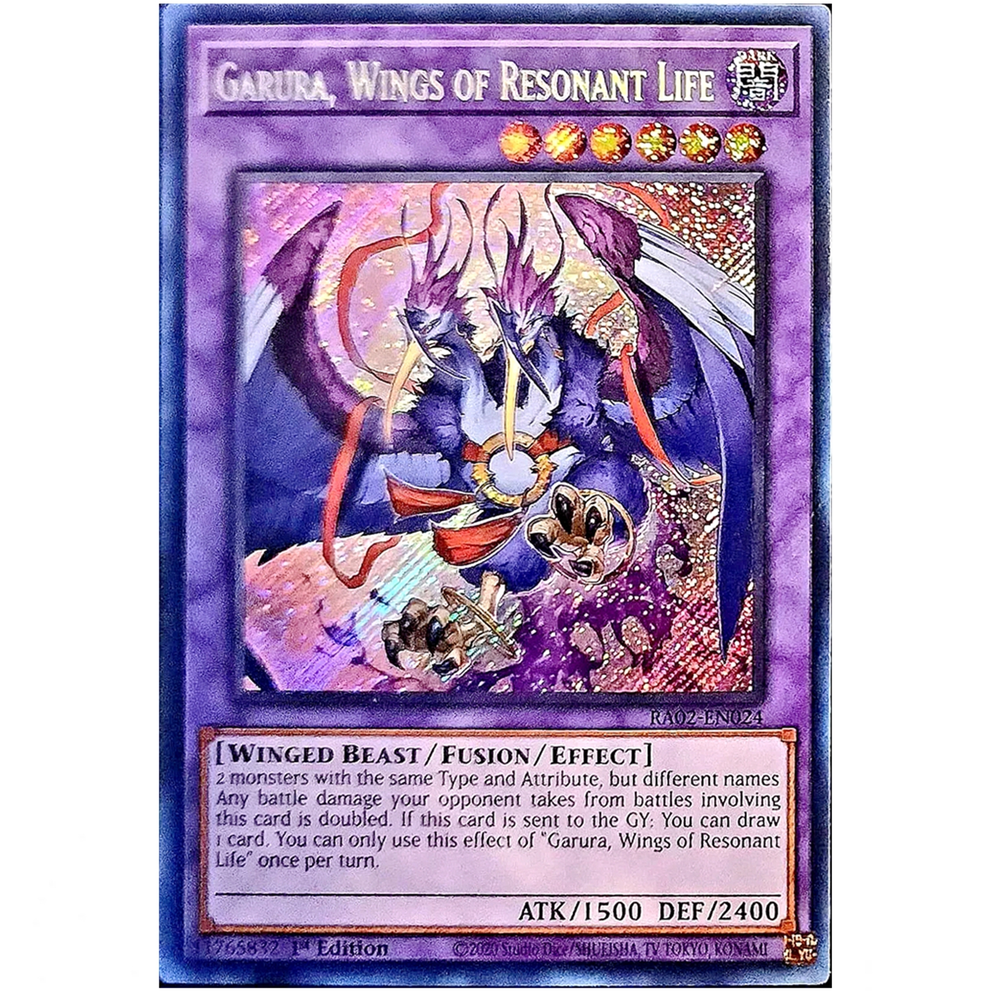 KONAMI闪卡WingsResonantLife